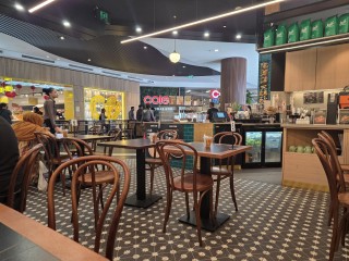 Newly set up cafe and Ice Cream stall, High Point shopping Centre