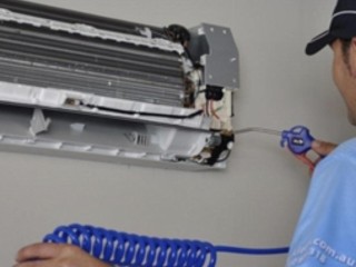 Cleaning Split Air Conditioner filters in homes and offices