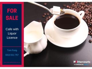 Cafe with Liquor Licence