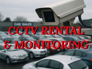  CCTV Passive Security Monitoring/Rental Business  5813