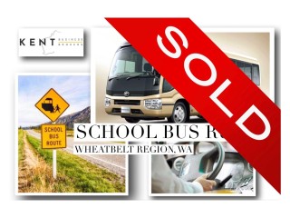 School Bus Run – Wheatbelt Region, WA. **SOLD**