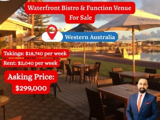 Waterfront Bistro & Function Venue for Sale – Western Australia