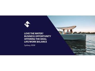 BUSINESS OPPORTUNITY OFFERING IDEAL LIFE/WORK BALANCE (SYDNEY) BFB3347
