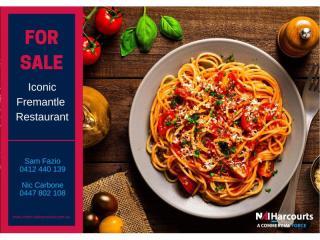 Iconic Fremantle Restaurant at the Best Location!