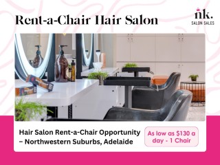 Hair Salon Rent-a-Chair Opportunity  Northwestern Suburbs, Adelaide