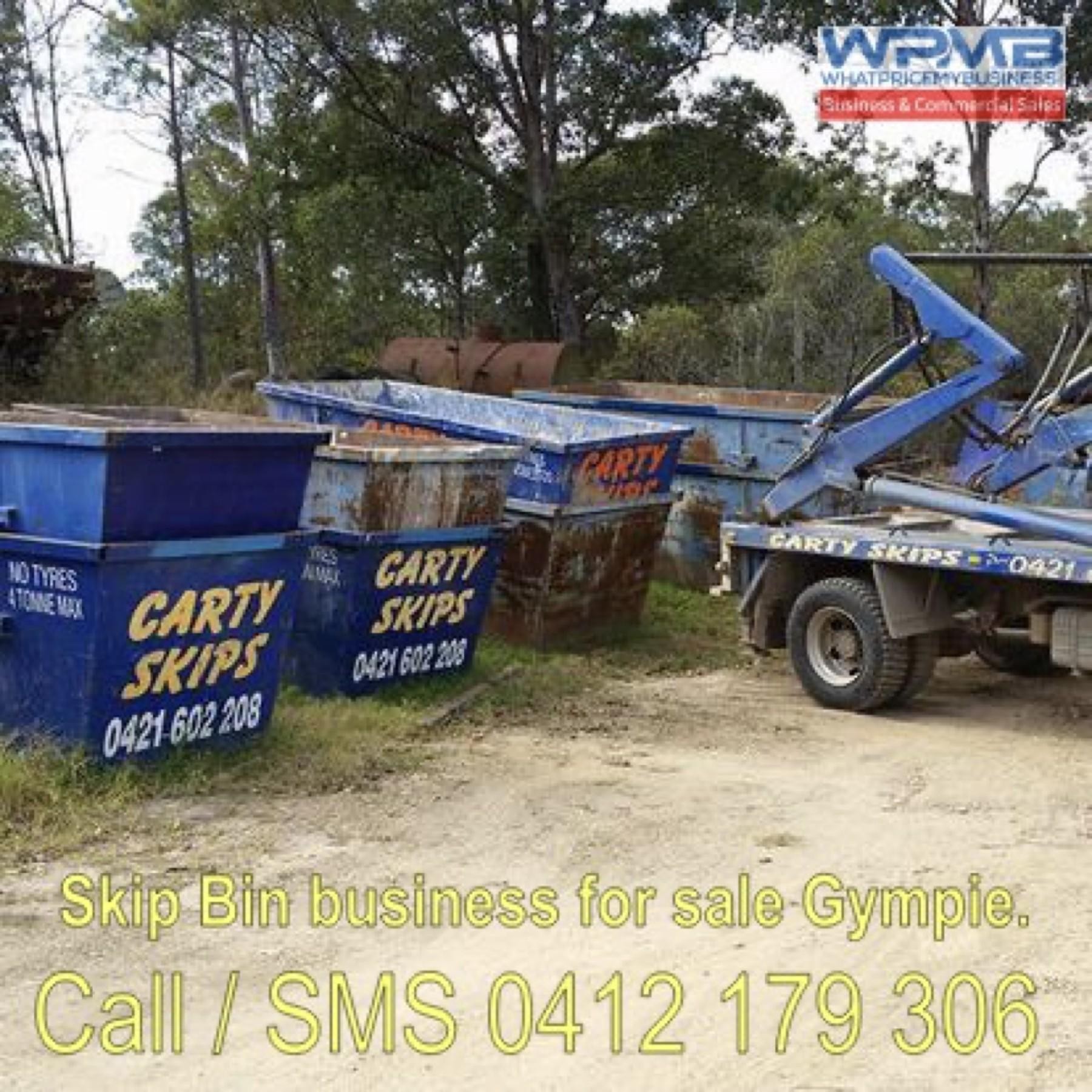 Sunshine Coast Skip Bin Business For... for sale in Sunshine Coast
