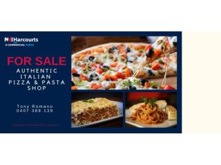 Authentic Italian Pizza & Pasta Shop For Sale