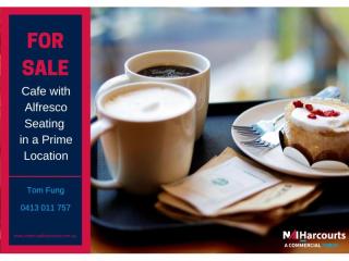 Cafe in a Prime Location