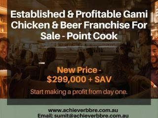 Established & Profitable Gami Chicken & Beer Business - Point Cook
