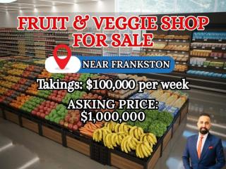 Fruit & Veggie Shop For Sale Near Frankston