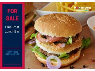 A Lunch Bar not to be missed!