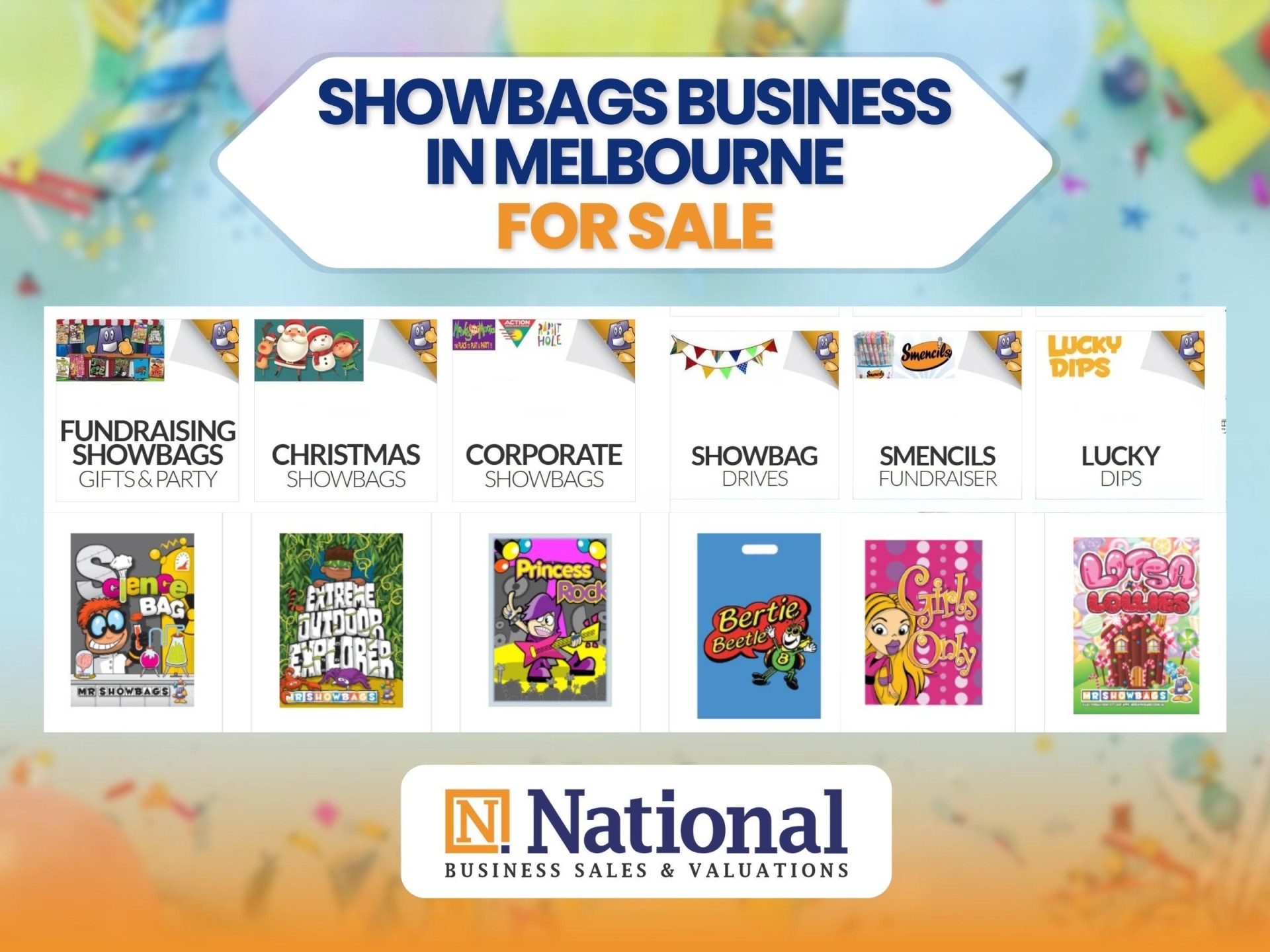 Established Showbags Business With 511060 2